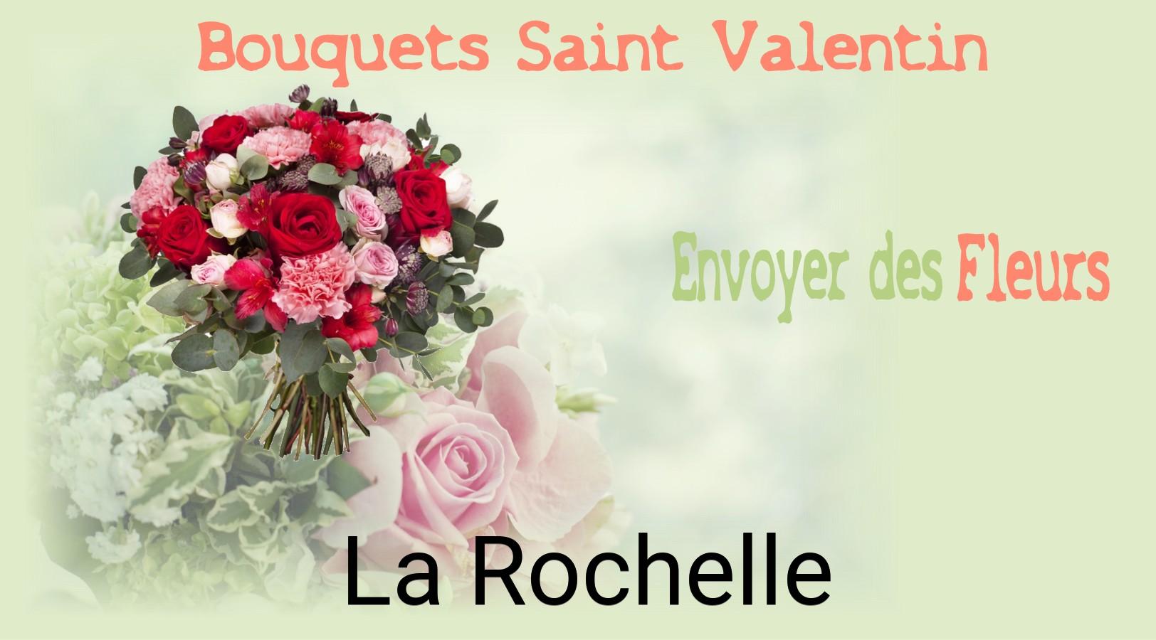 Roses de Saint-Valentin livrées à La Rochelle
